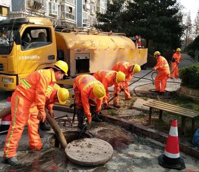 昌洒镇市政管道清淤